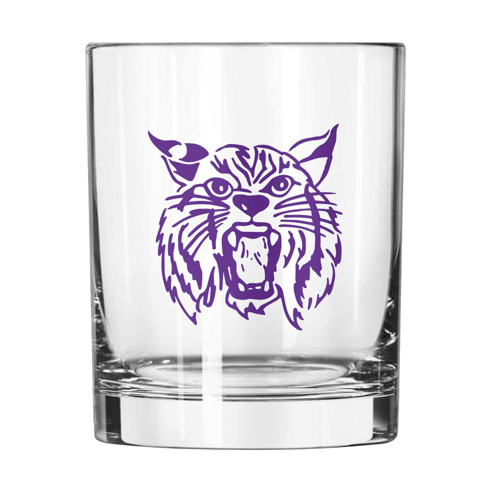 Kansas State Vault 14oz Gameday Rocks Glass - Logo Brands - Flyclothing LLC