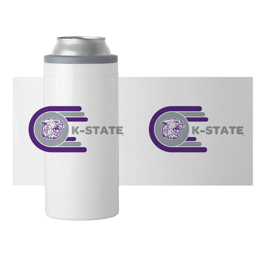 Kansas State 12oz Whirl Slim Can Coolie - Logo Brands - Flyclothing LLC