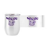 Kansas State 16oz Arcade Stainless Curved Beverage - Logo Brands - Flyclothing LLC