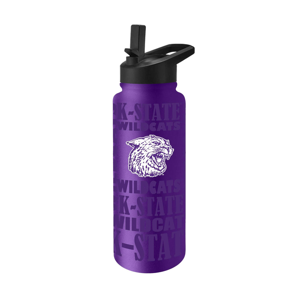 Kansas State Vault 34oz Replay Quencher Bottle - Logo Brands - Flyclothing LLC