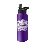 Kansas State Vault 34oz Logo Quencher Bottle - Logo Brands - Flyclothing LLC