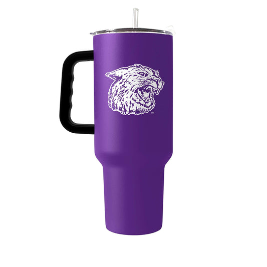 Kansas State Vault 40oz Flipside Powder Coat Tumbler - Logo Brands - Flyclothing LLC
