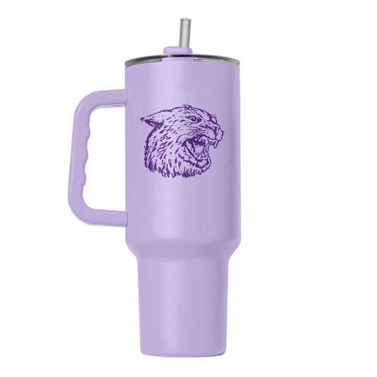 Kansas State 40oz Flipside Powder Coat Tumbler - Logo Brands - Flyclothing LLC
