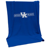 Kentucky Campus Colors Sweatshirt Blanket (Screened) - Logo Brands - Flyclothing LLC