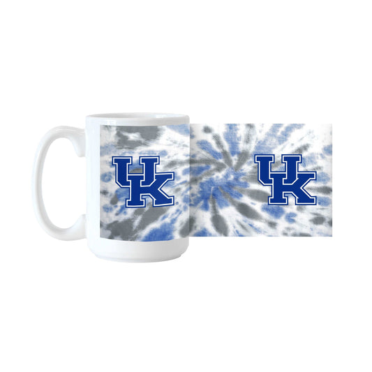 Kentucky 15oz Tie Dye Sublimated Mug - Logo Brands - Flyclothing LLC