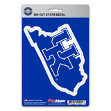 University of Kentucky State Shape Decal - Logo Brands - Flyclothing LLC
