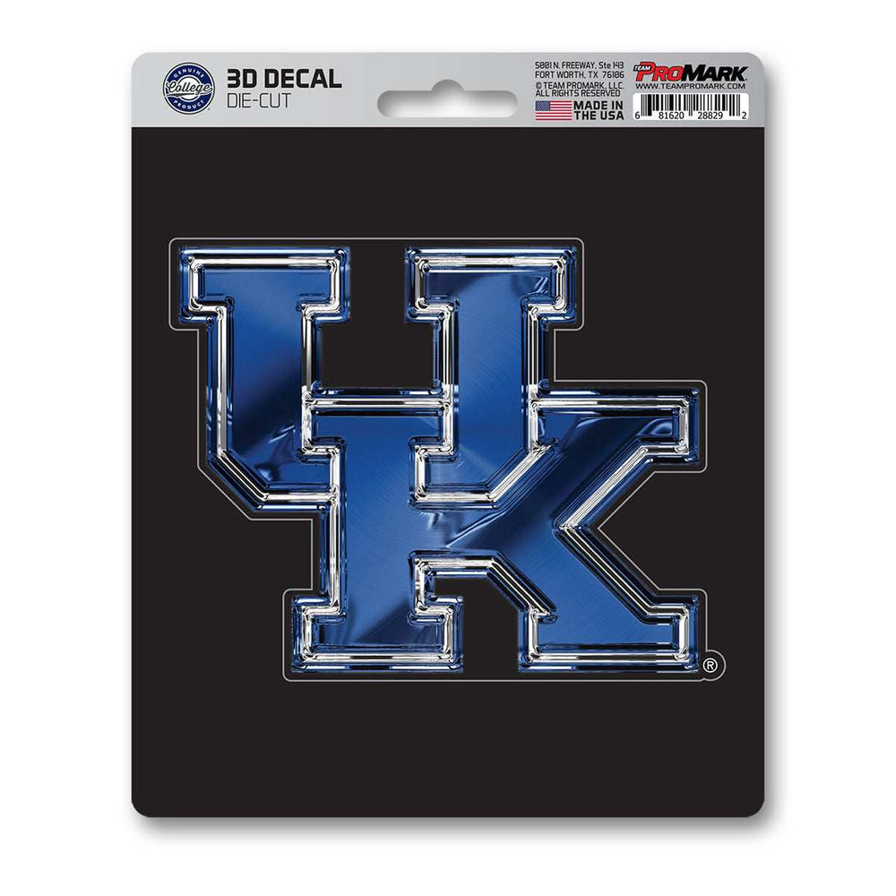 University of Kentucky 3D Decal - Logo Brands - Flyclothing LLC