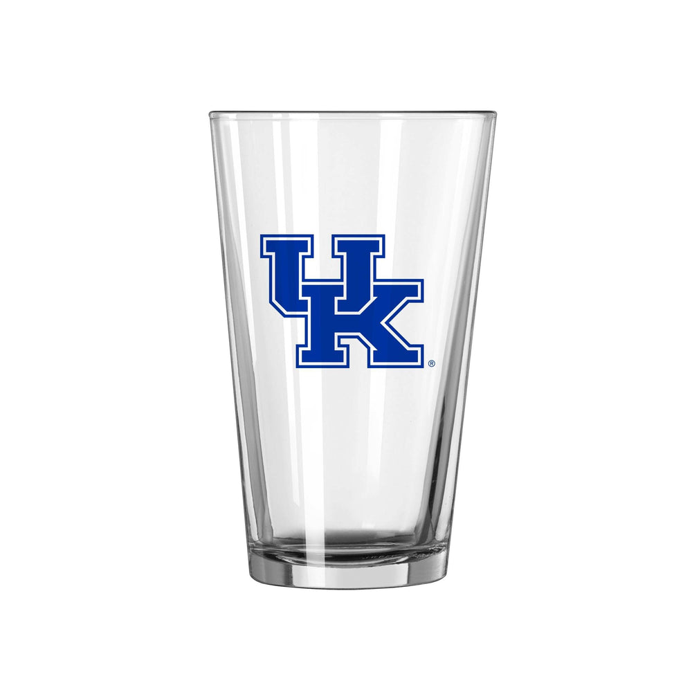Kentucky 16oz Logo Pint Glass - Logo Brands - Flyclothing LLC