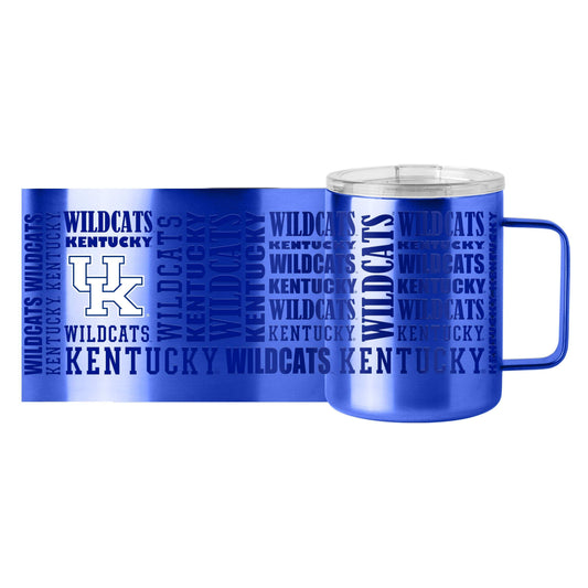 Kentucky 15oz Replay Stainless Steel Mug - Logo Brands - Flyclothing LLC