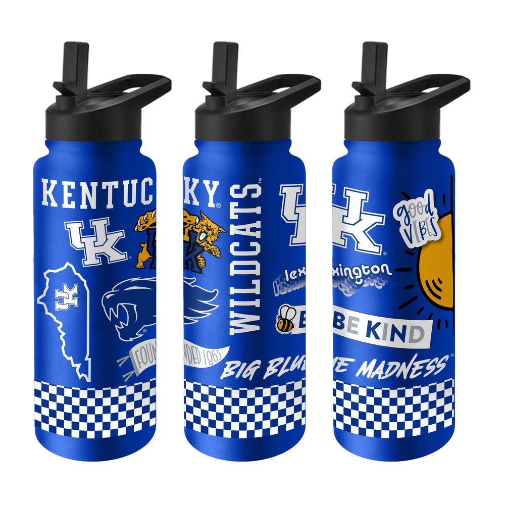 Kentucky 34oz Team Color Native Quencher Bottle - Logo Brands - Flyclothing LLC