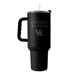 Kentucky 40oz Black Tonal Powder Coat Tumbler - Logo Brands - Flyclothing LLC