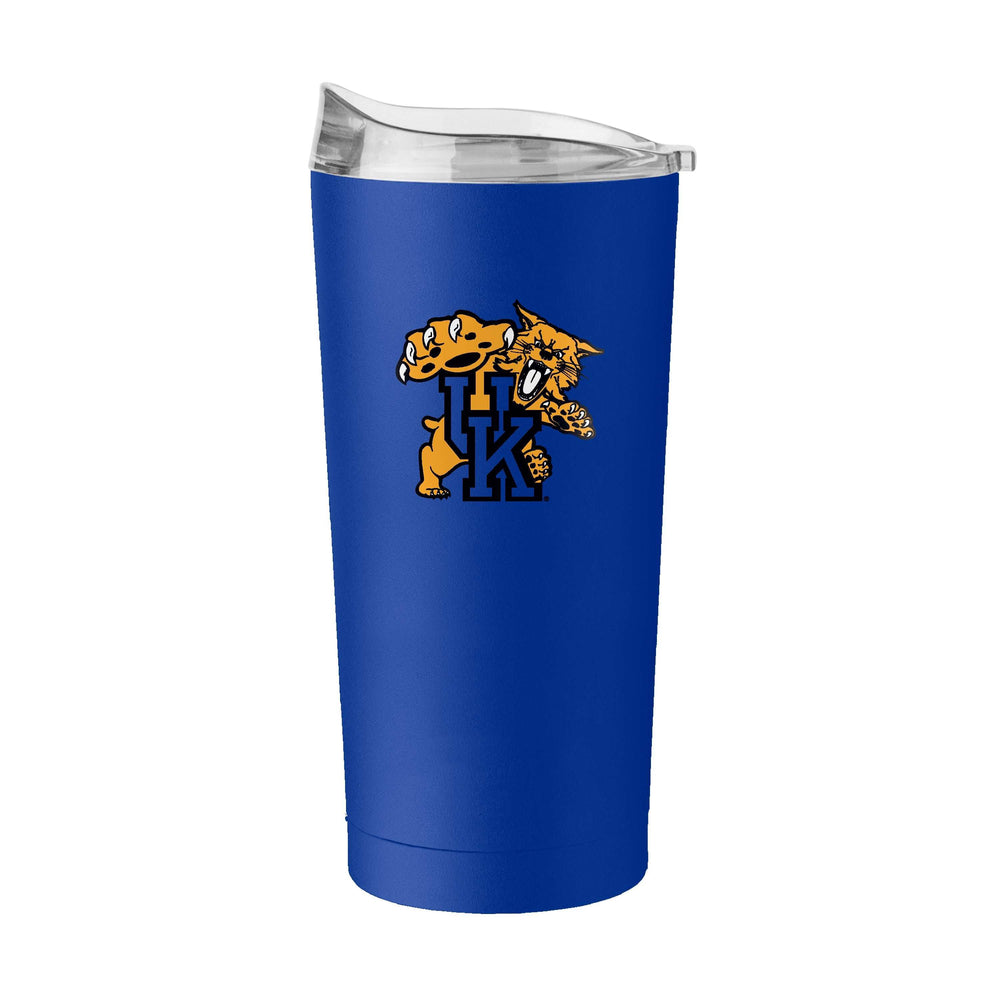 Kentucky Wildcat 20oz Logo Powder Coat Tumbler - Logo Brands - Flyclothing LLC