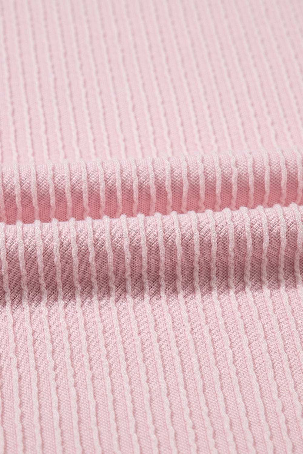 Contrast Trim Round Neck Cap Sleeve Top - Trendsi - Flyclothing LLC