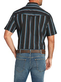 Men's Ely Cattleman Short Sleeve Stripe Western Snap Shirt - Ely Cattleman - Flyclothing LLC