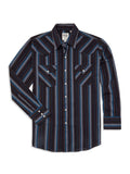 Men's Ely Cattleman Long Sleeve Stripe Western Snap Shirt - Ely Cattleman - Flyclothing LLC