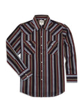 Men's Ely Cattleman Long Sleeve Stripe Western Snap Shirt - Ely Cattleman - Flyclothing LLC