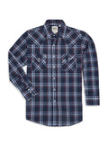 Men's Ely Cattleman Long Sleeve Plaid Western Snap Shirt - Ely Cattleman - Flyclothing LLC