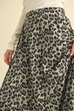 Aemi+Co Leopard Midi Skirt - Trendsi - Flyclothing LLC