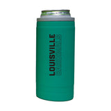 Louisville 12oz Optic Stacked Soft Touch Slim Coolie - Logo Brands - Flyclothing LLC