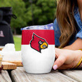 Louisville Colorblock 16oz Stainless Curved Beverage - Logo Brands - Flyclothing LLC