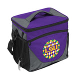 LSU Mardi Gras 24 Can Cooler - Logo Brands - Flyclothing LLC