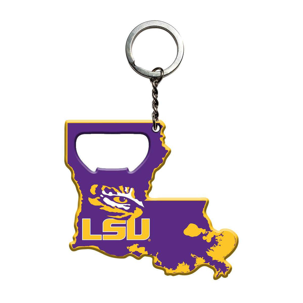 LSU Keychain Bottle Opener - Logo Brands - Flyclothing LLC