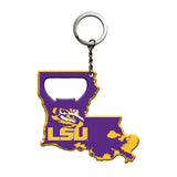 LSU Keychain Bottle Opener - Logo Brands - Flyclothing LLC
