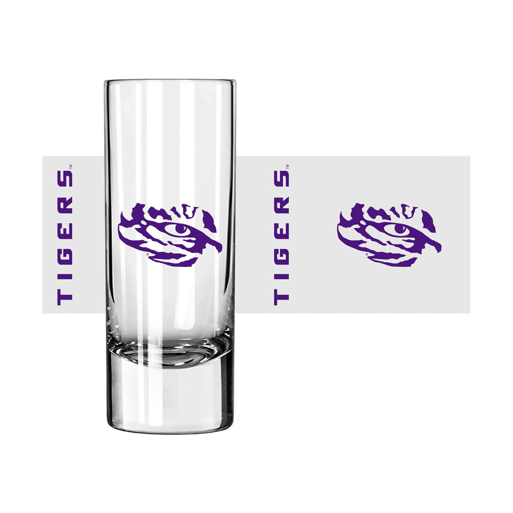 LSU 2.5oz Gameday Shooter Glass - Logo Brands - Flyclothing LLC