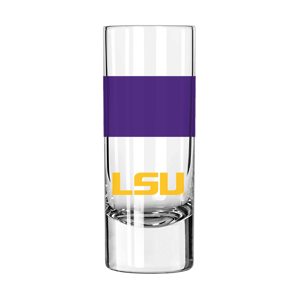 LSU 2.5oz Colorblock Shooter Glass - Logo Brands - Flyclothing LLC