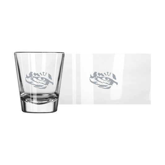 LSU 2oz Frost Shot Glass - Logo Brands - Flyclothing LLC