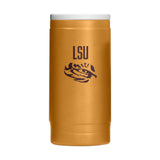 LSU Huddle Powder Coat Slim Can Coolie - Logo Brands - Flyclothing LLC