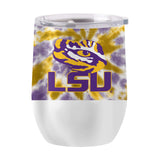 LSU 16oz Tie Dye Stainless Curved Beverage - Logo Brands - Flyclothing LLC