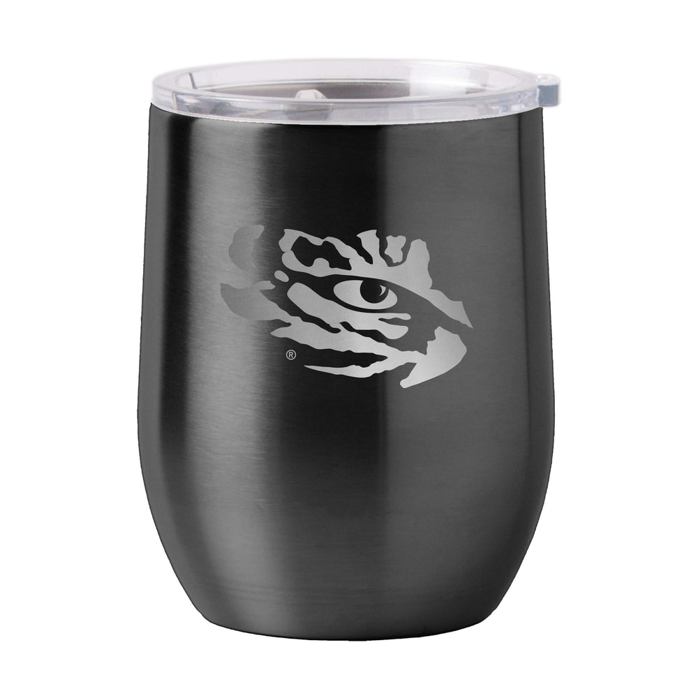 LSU 16oz Stainless Curved Beverage - Logo Brands - Flyclothing LLC