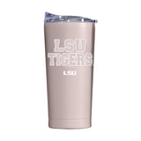 LSU 20oz Stencil Powder Coat Tumbler - Logo Brands - Flyclothing LLC