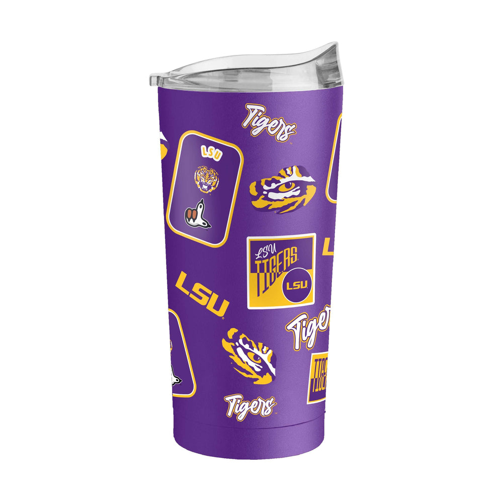 LSU 20oz Dreamweave Powder Coat Tumbler - Logo Brands - Flyclothing LLC