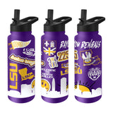 LSU 34oz Team Color Native Quencher Bottle - Logo Brands - Flyclothing LLC