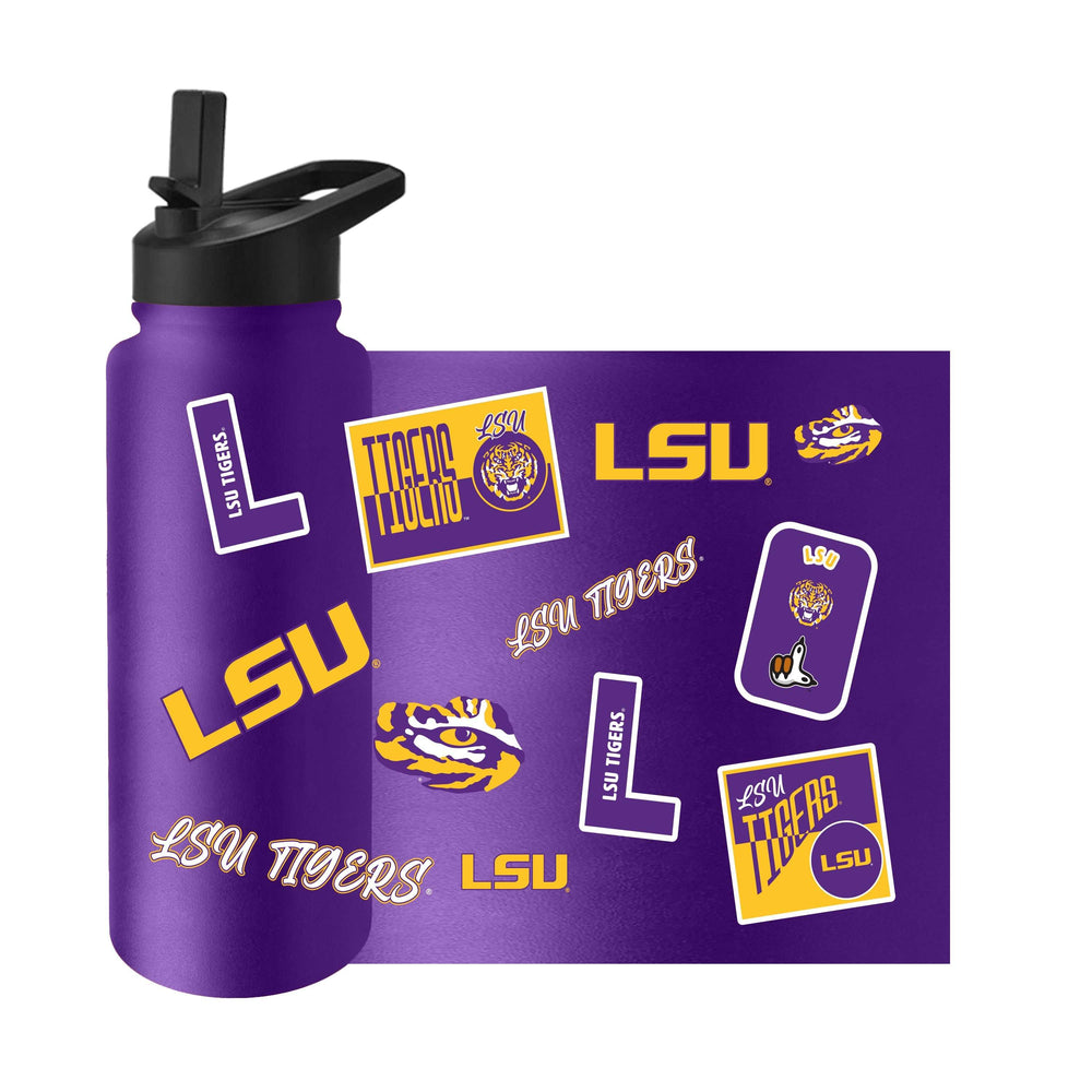 LSU 34oz Dreamweave Quencher Bottle - Logo Brands - Flyclothing LLC