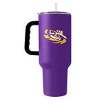 LSU 40oz Flipside Powder Coat Tumbler - Logo Brands - Flyclothing LLC