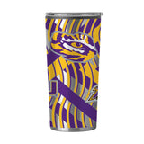 LSU 20oz Flex Plastic Wall Stainless - Logo Brands - Flyclothing LLC