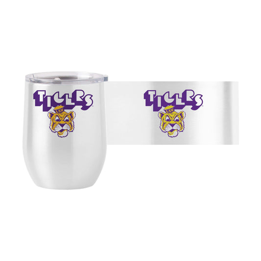 LSU 16oz Arcade Stainless Curved Beverage - Logo Brands - Flyclothing LLC