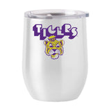LSU 16oz Arcade Stainless Curved Beverage - Logo Brands - Flyclothing LLC