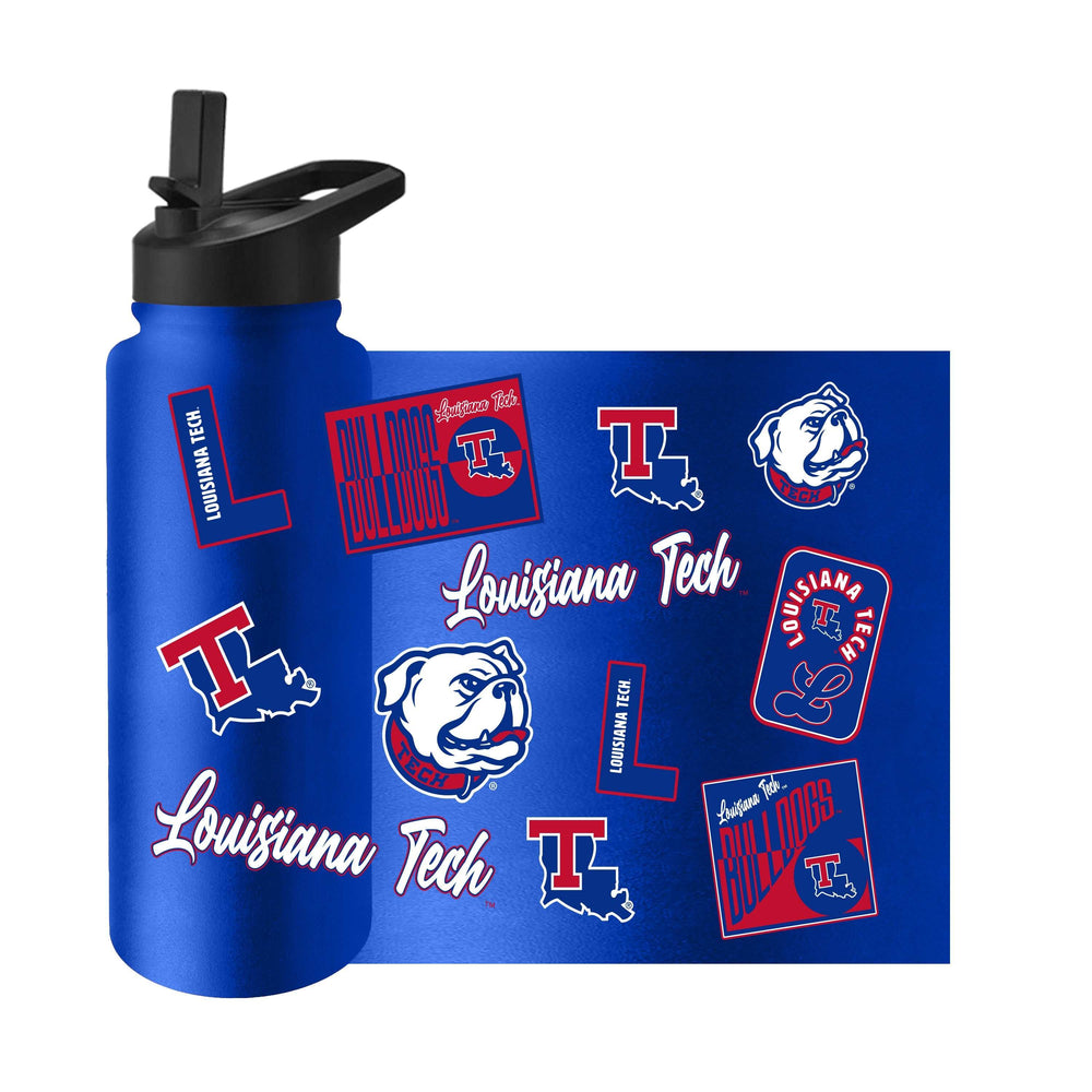 Louisiana Tech 34oz Dreamweave Quencher Bottle - Logo Brands - Flyclothing LLC