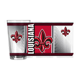 Louisiana Lafayette 16oz Hero Pint Glass - Logo Brands - Flyclothing LLC