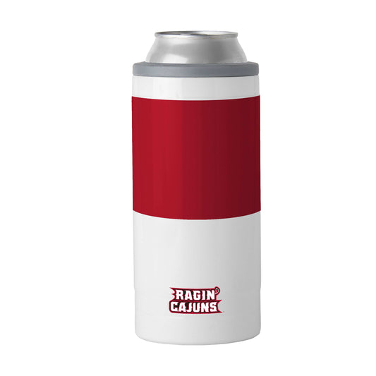 LA Lafayette Colorblock 12oz Slim Can Coolie - Logo Brands - Flyclothing LLC