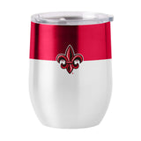 LA Lafayette Colorblock 16oz Stainless Curved Beverage - Logo Brands - Flyclothing LLC