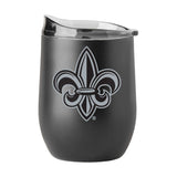 LA Lafayette GunMetal 16oz Black Powder Curved Beverage - Logo Brands - Flyclothing LLC