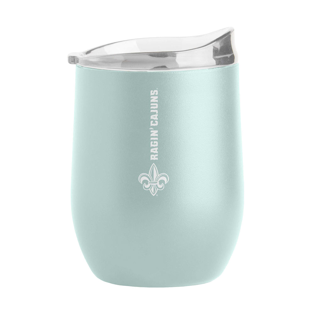 LA Lafayette 16oz Vertical Powder Coat Curved Beverage - Logo Brands - Flyclothing LLC