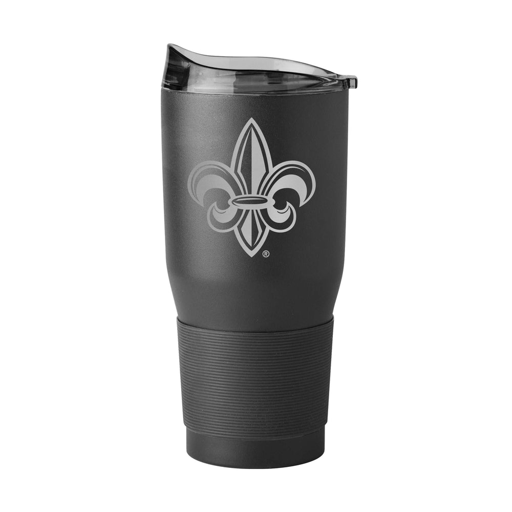LA Lafayette GunMetal 30oz Black Powder Coat Tumbler - Logo Brands - Flyclothing LLC