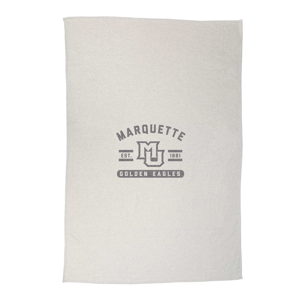 Marquette Alternate Sublimated Sweatshirt Blanket - Logo Brands - Flyclothing LLC