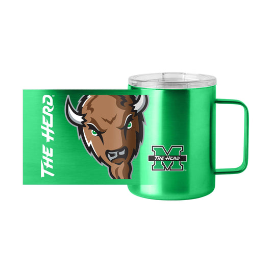 Marshall 15oz Hype Stainless Steel Mug - Logo Brands - Flyclothing LLC